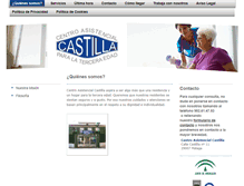 Tablet Screenshot of centroasistencialcastilla.com